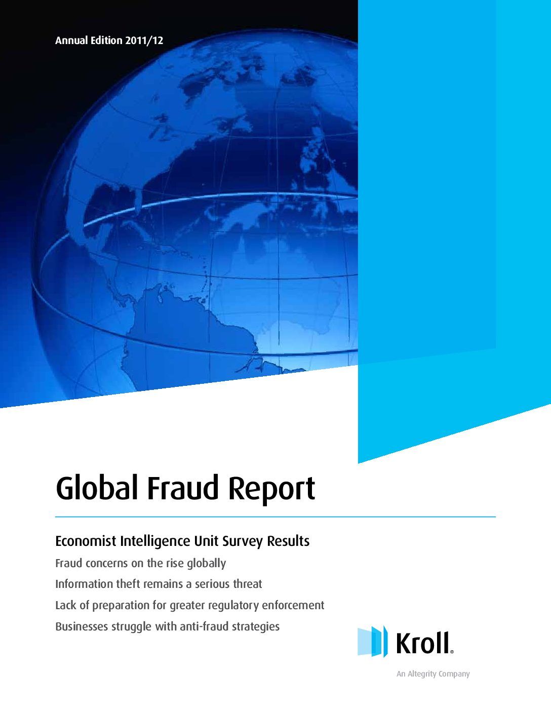 Kroll - Global Fraud Report - 2011-2012